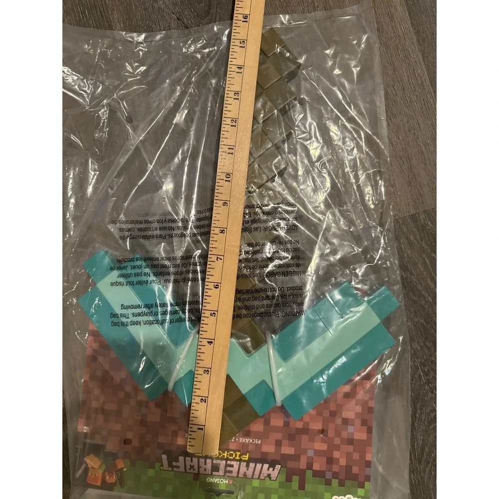 Minecraft Pickaxe Sword Toy Costume Prop 15.75